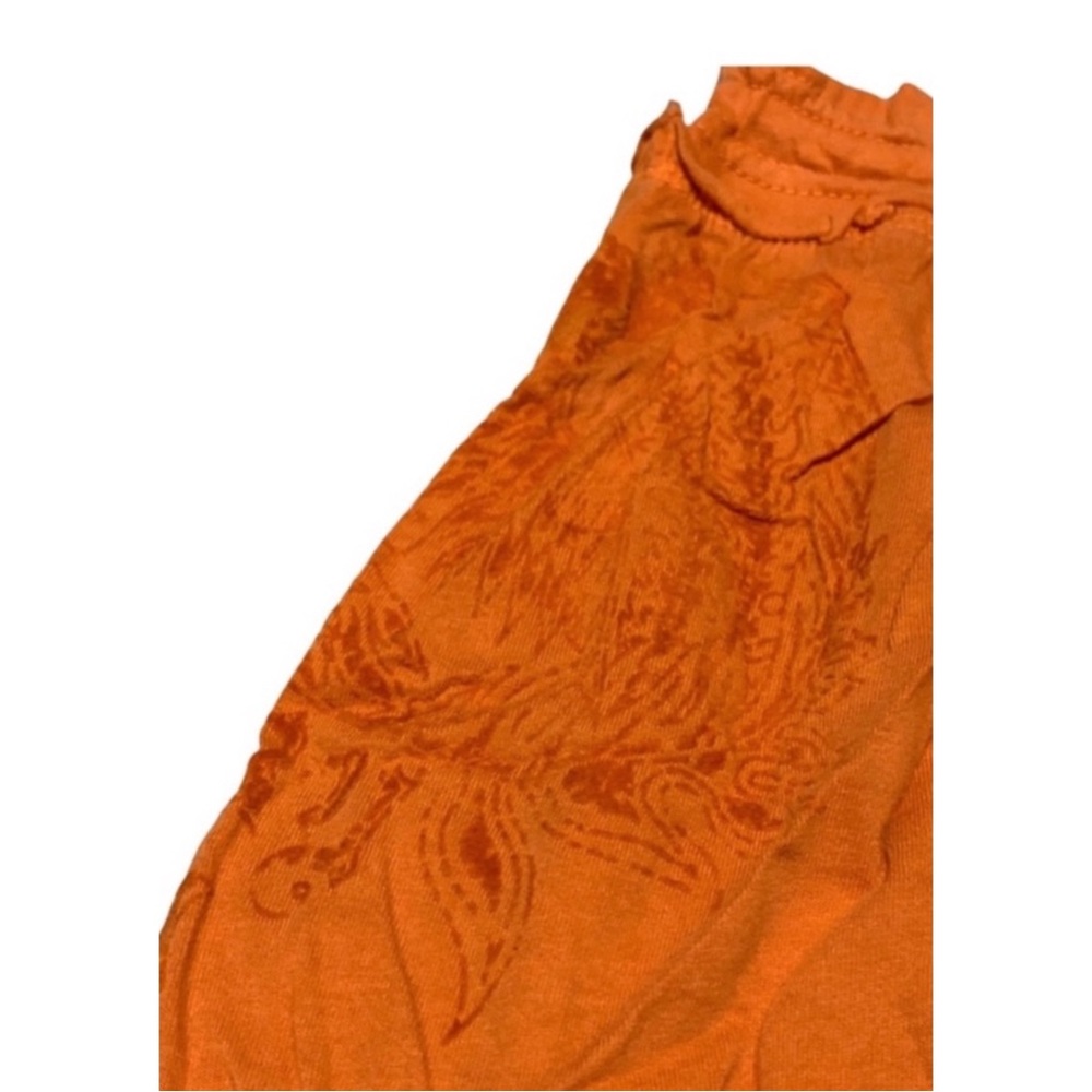 DA-NANG SURPLUS VINTAGE Orange Embroidered Skirt! - Picture 3 of 4